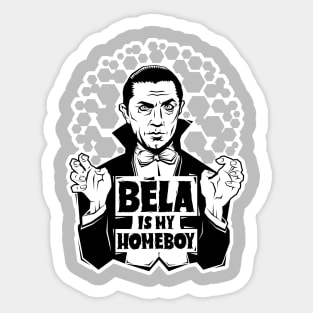 Béla Is My Homeboy Sticker